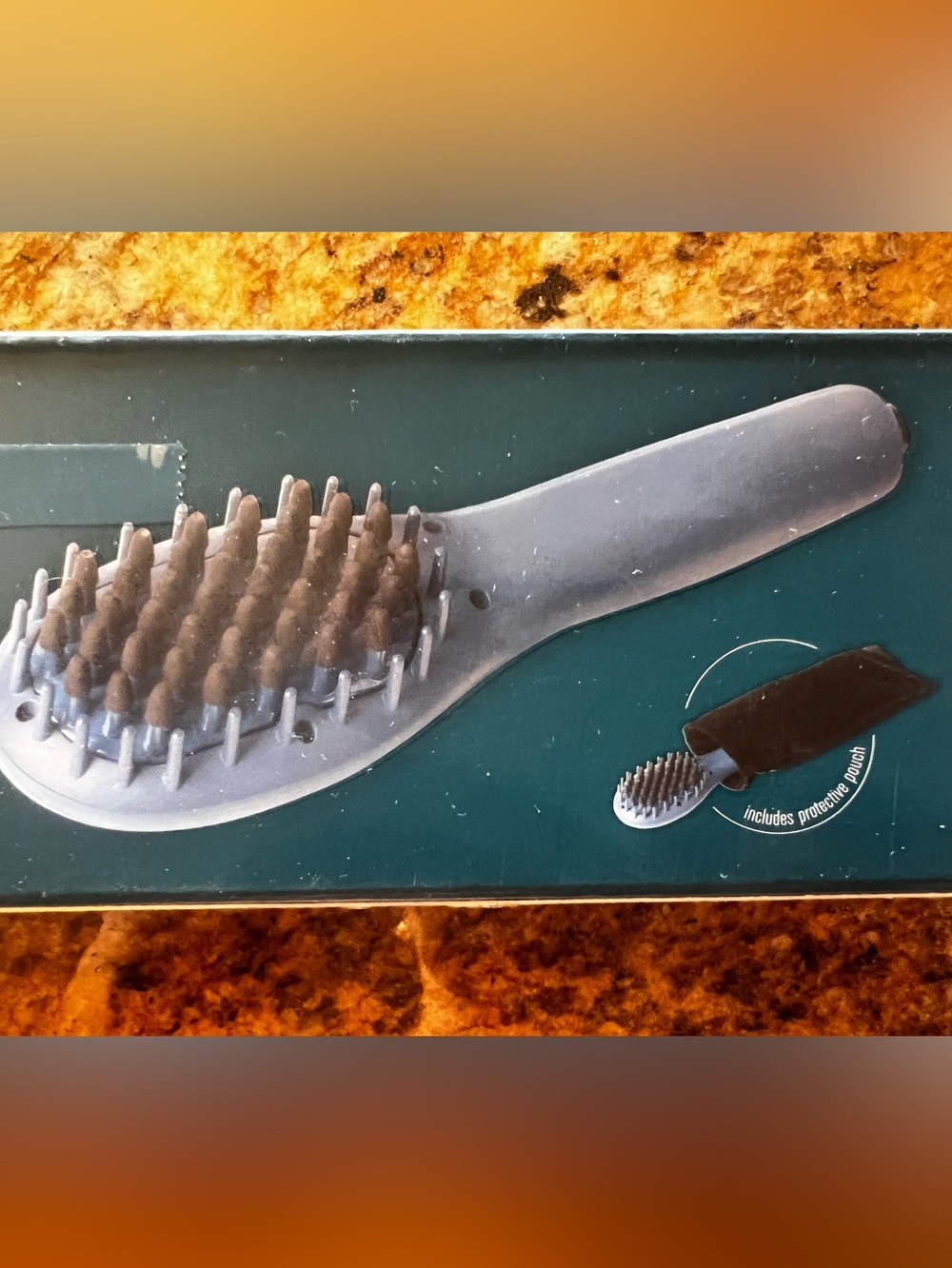New Corioliss hair Straightening Heat Brush travel edition